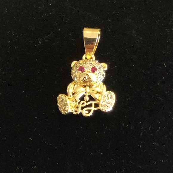 Jewelry - Gold Teddy Bear Pendant